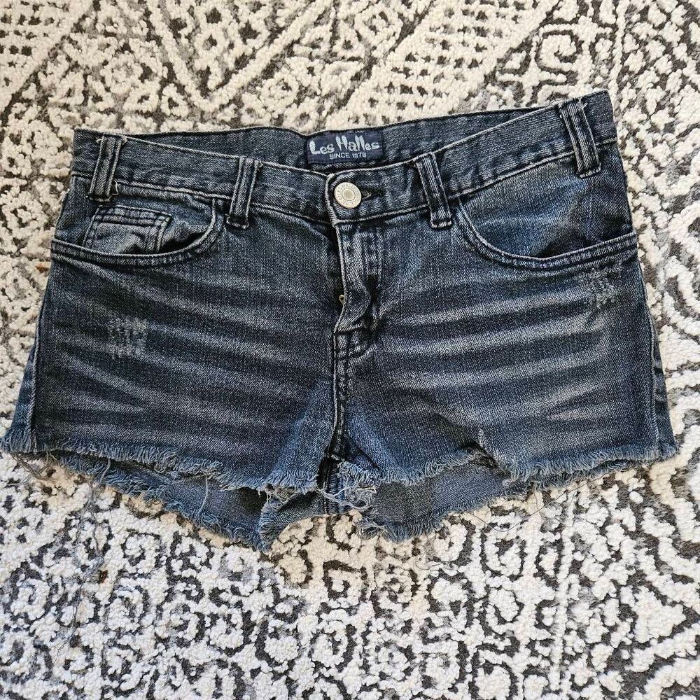 3/$15 Les Halles Cut Off Denim Short Shorts Size 27